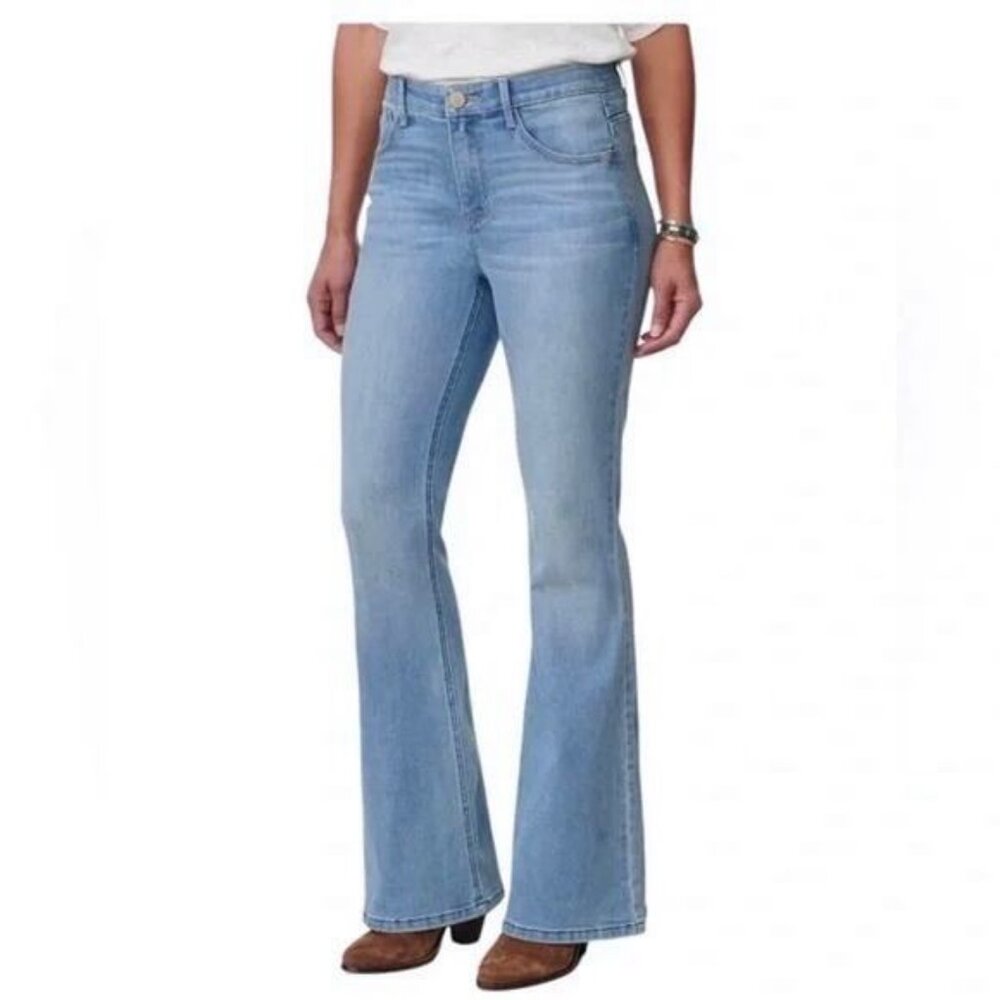 DEMOCRACY Ab Technology Flare Jeans Size 8 Blue